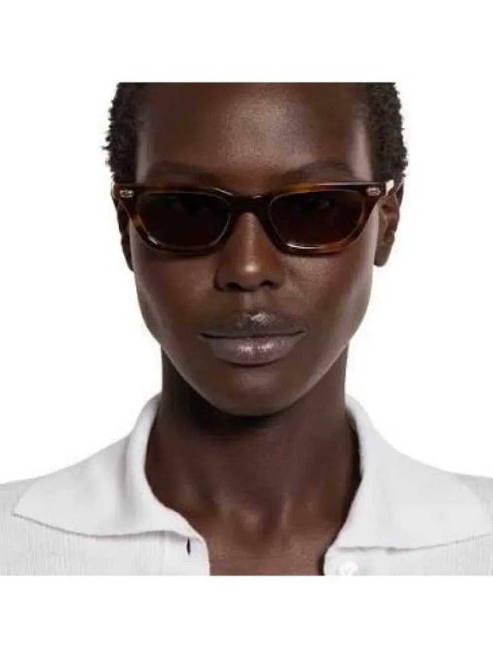 Gucci GG1944S 006 Sunglasses Havana Rectangle Frame, Brown Lenses